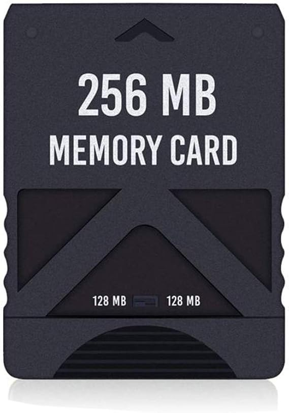 Cartão de memória Rgeek 256 MB de alta velocidade compatível com Sony PlayStation 2 PS2