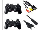 Playstation 2 Slim Ps2 Com 2 Controles Desbloqueado OPL Garantia + 20 Jogos